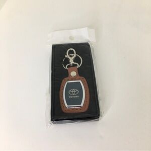 Toyota Leather Keychain